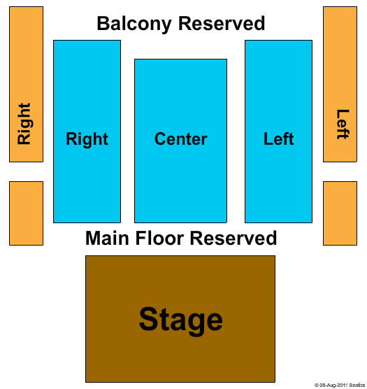 The Fillmore Silver Spring Seating Chart