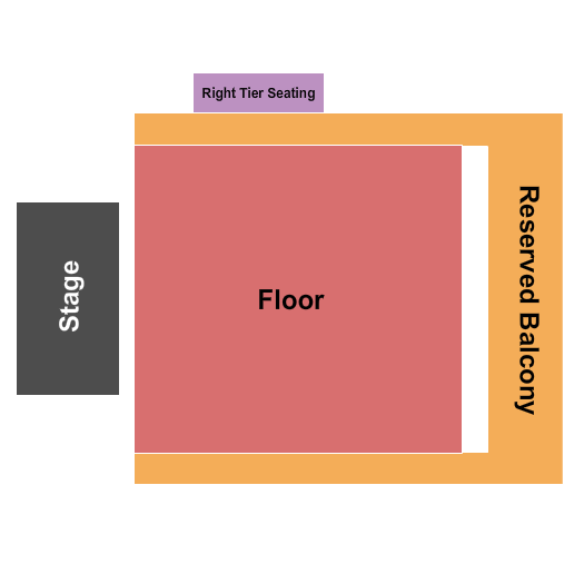 The Fillmore - Minneapolis Seating Chart: Endstage Reserved 2