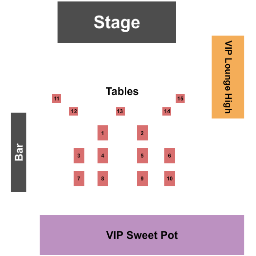 The Foundry - VA Seating Chart: Endstage