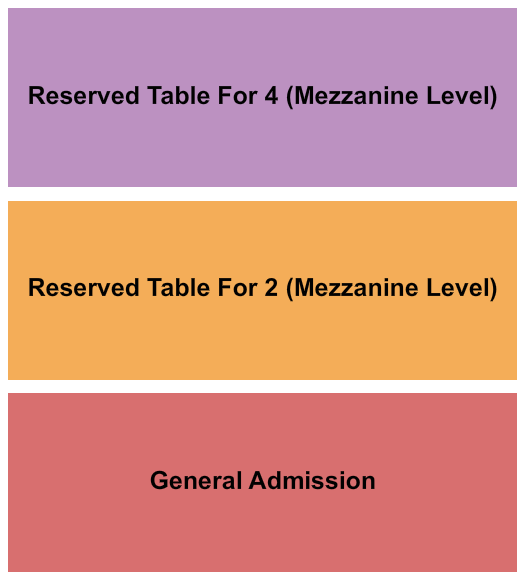 The Foundry - Athens Seating Chart: GA/Mezzanine