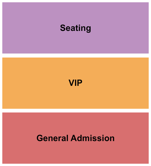 The Foundry - VA Seating Chart: GA/VIP/Seating