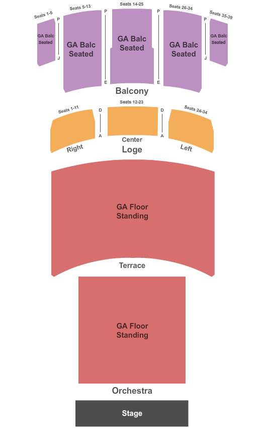 The Fox Theatre - Pomona Map