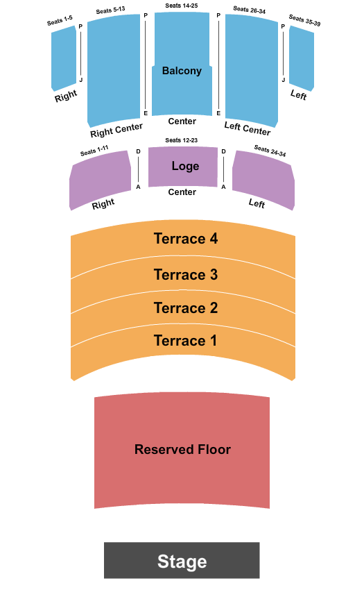 The Fox Theatre Seating Chart