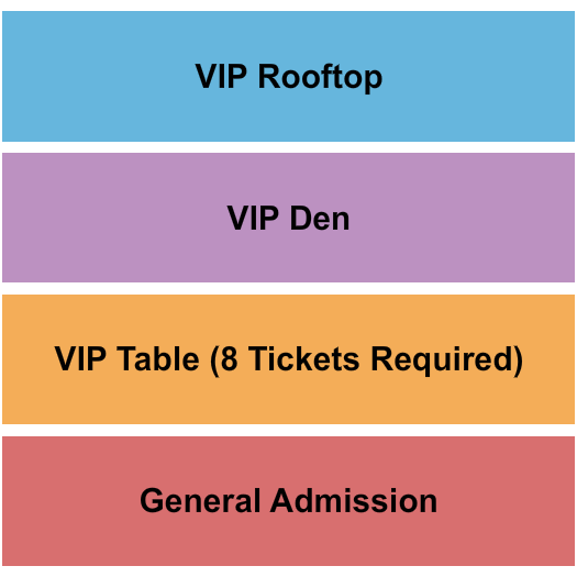 The Gaslight Social Seating Chart: GA/Table/Den/Rooftop