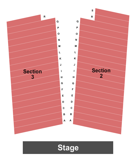 The Grand Center, LLC Seating Chart: Endstage