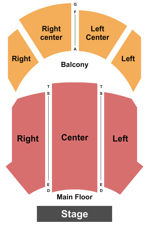 The Grand Opera House - IA Seating Chart: Endstage