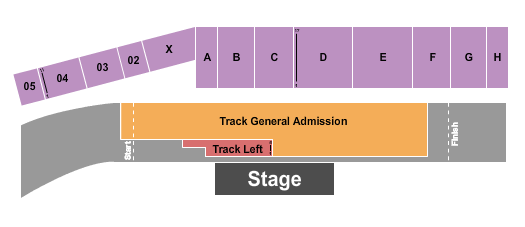 The Grandstand At The Great Frederick Fair - Frederick Seating Chart: Endstage SRO 2
