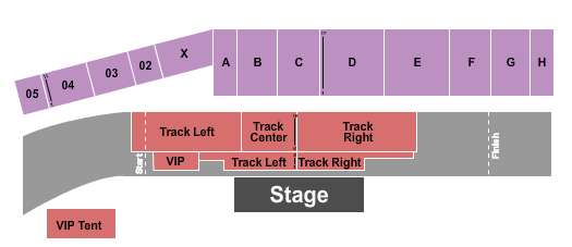 The Grandstand At The Great Frederick Fair - Frederick Seating Chart: Endstage/VIP