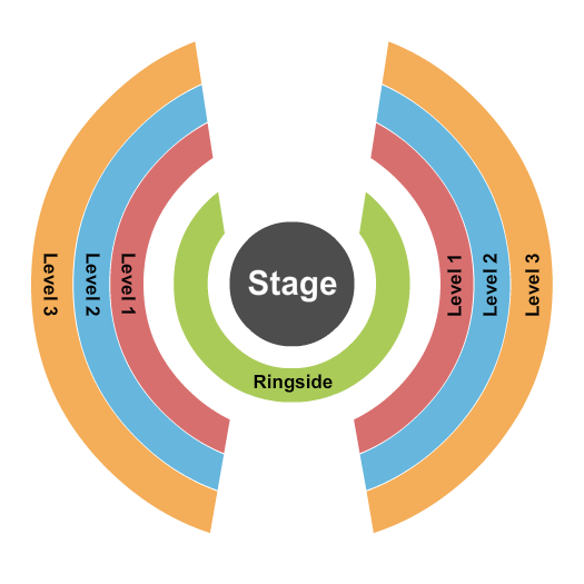 Under The Big Top! - Metroplex Event Center Seating Chart: Circus