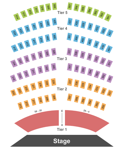 City National Grove Of Anaheim Seating Chart