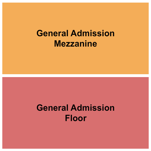 Little Rock Hall - AR Seating Chart: GA Floor/Mezz