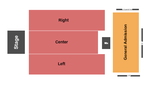 The Hall at Spartanburg Memorial Auditorium Seating Chart: Reserved & GA