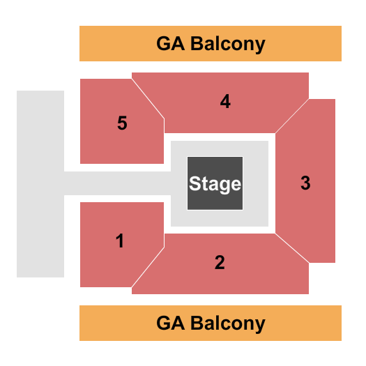 The Hall at Spartanburg Memorial Auditorium Seating Chart: Wrestling