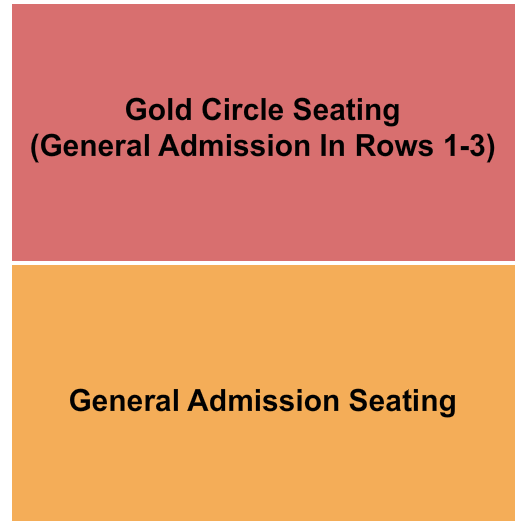The Hawthorn - St. Louis Seating Chart: Gold Circle Seating/GA Seating