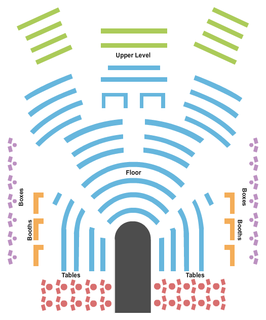 The Hook at Caesars Atlantic City Seating Chart: The Hook