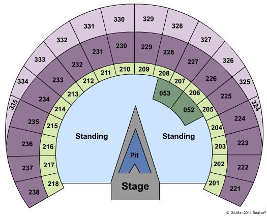 OVO Hydro Seating Chart: Katy Perry