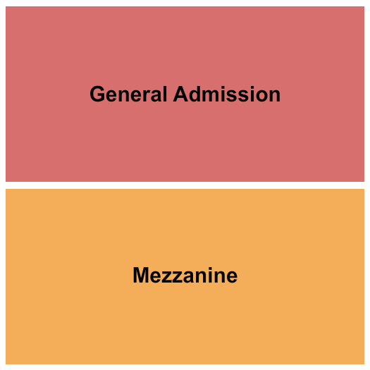 The Junction Center - Landis Hall Seating Chart: GA/Mezz