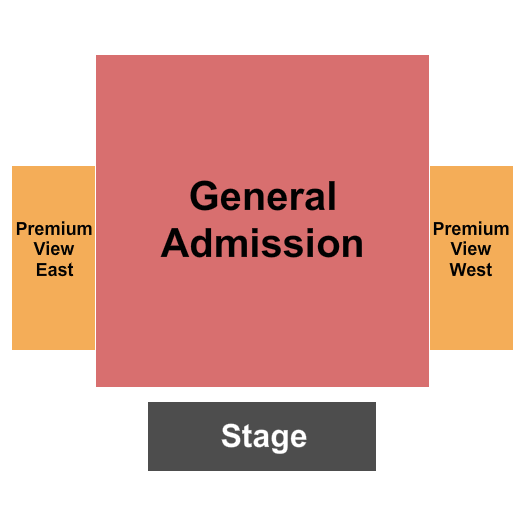 The Junkyard Seating Chart: GA & Premium Views