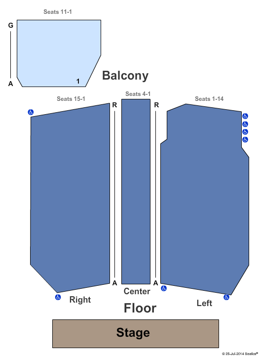 Kent Stage Theater Seating Chart