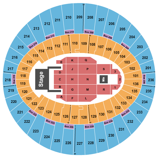 The Kia Forum Seating Chart: Hilary Duff