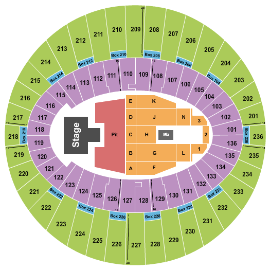 The Kia Forum Seating Chart: Lizzy McAlpine