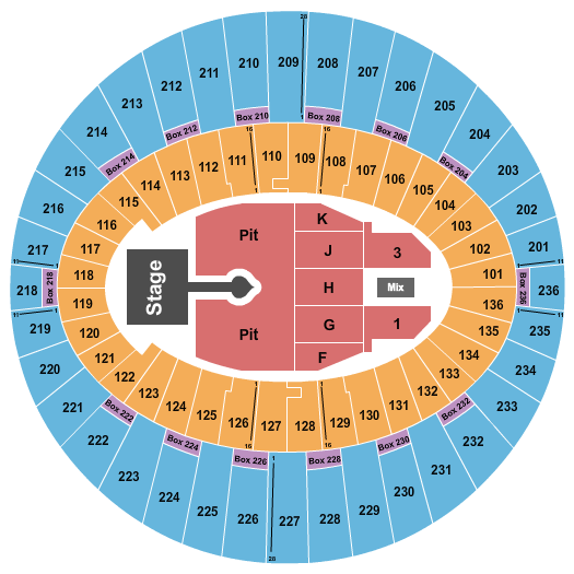 The Kia Forum Seating Chart: Sabrina Carpenter