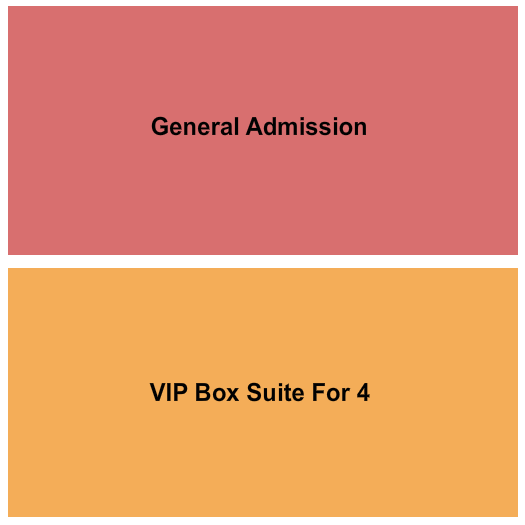 The King of Clubs - Columbus Seating Chart: GA/VIPBox