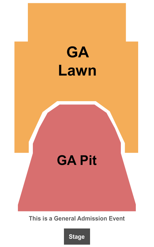 Everwise Amphitheater at White River State Park Seating Chart: GA Event