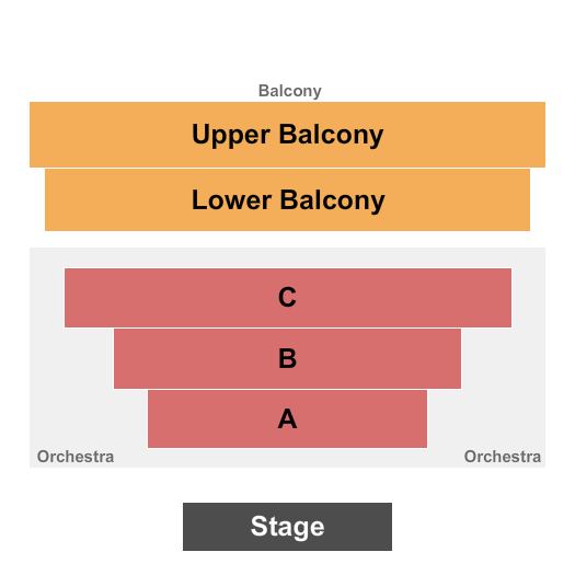 The Lido Theatre Seating Chart: Candlelight