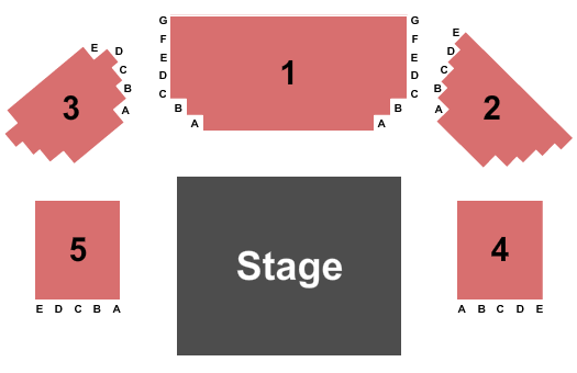 The Lighthouse at American Place Casino Seating Chart: Endstage