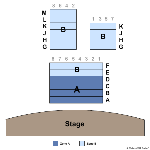 The Lion Theatre at Theatre Row Seating Chart