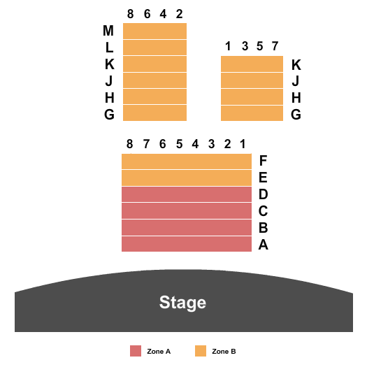 The Lion Theatre at Theatre Row Seating Chart