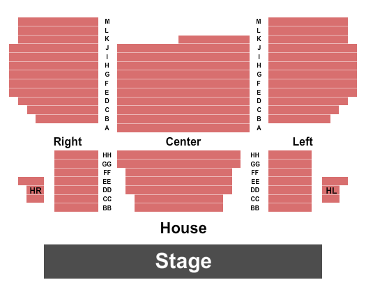 The Loeb Drama Center At American Repertory Theatre Seating Chart: End Stage