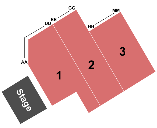 The Magician's Room at The LINQ Seating Chart: Endstage 2