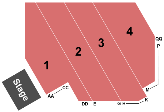 The Magician's Room at The LINQ Seating Chart: Endstage