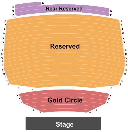 Luther Burbank Center Seating Chart