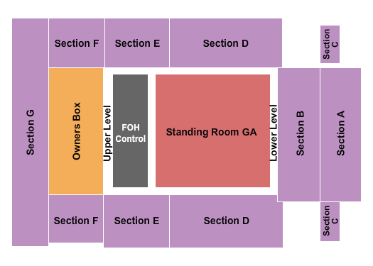 The Marc Seating Chart: Endstage