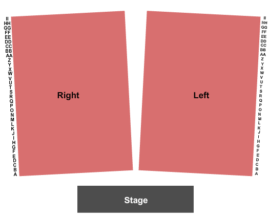 The Matrix Club Seating Chart: Endstage