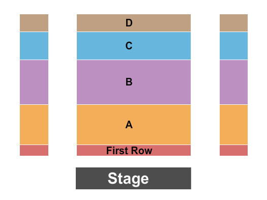 The Media Theatre Seating Chart: Candlelight