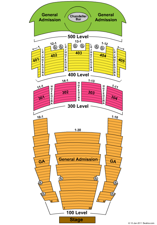Midland Kc Seating Chart