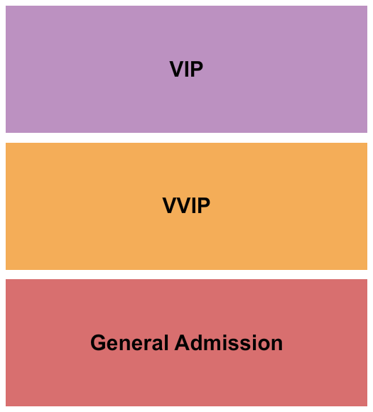 The Midway - CA Seating Chart: GA/VVIP/VIP