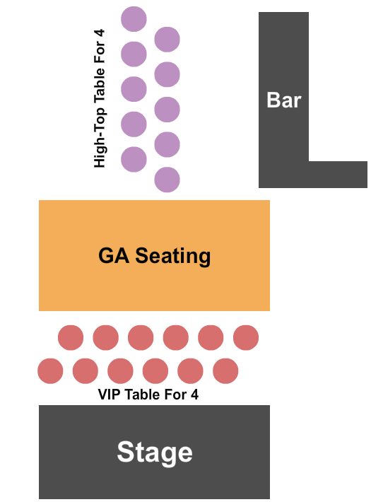 The Mil At Cannery Hall Seating Chart: GA/VIP/Tables