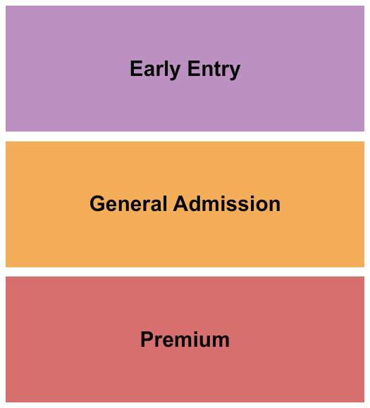 The Mil At Cannery Hall Seating Chart: GA/Premium/Early Entry
