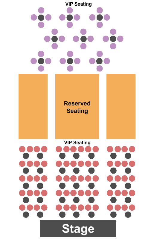 The Milton Theatre Seating Chart