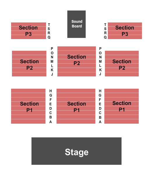 The Mint Gaming Hall Seating Chart: Concert