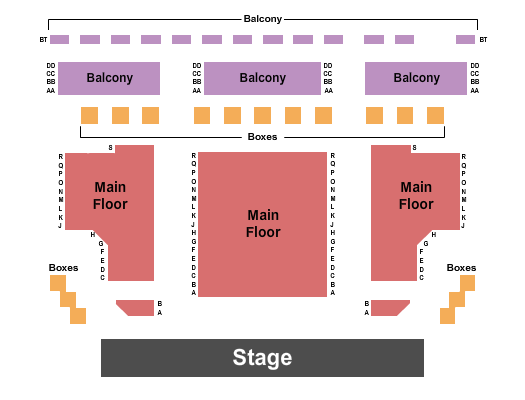 The Murphy Theatre Map
