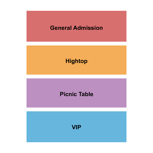 The Music Yard At SouthBound Seating Chart: GA/Hightop/Picnic Table/VIP