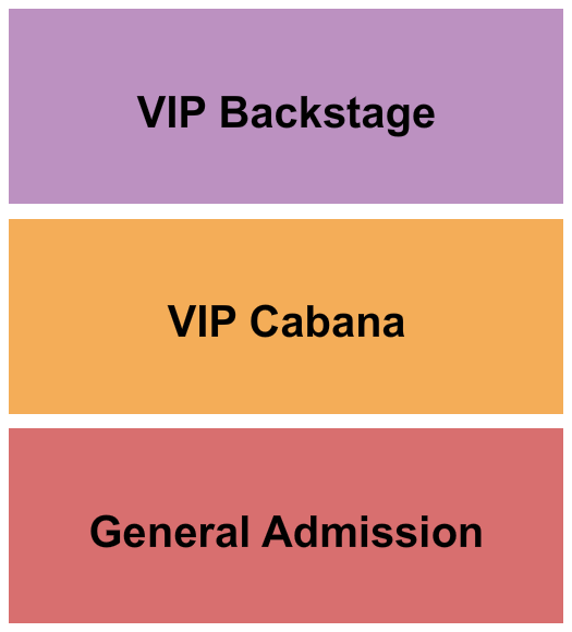 The Music Yard At SouthBound Seating Chart: GA/Cabana/Backstage