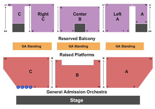 The National Seating Chart