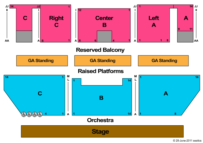 The National Richmond Va Seating Chart